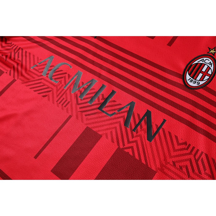 Camiseta de Entrenamiento AC Milan 22-23 Rojo - Haga un click en la imagen para cerrar